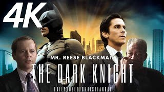 Mr. Reese Blackmail Batman - The Dark Knight 2008 | Mr. Reese's Plan to Blackmail Batman | 4K UHD