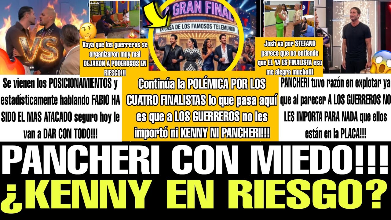 Pancheri en miedo: Kenny podría estar en riesgo en LCDLF