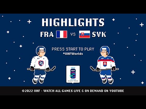 Highlights | France vs. Slovakia | 2022 #IIHFWorlds