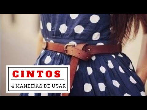 Vídeo: Que moda amarrar um cinto em um vestido