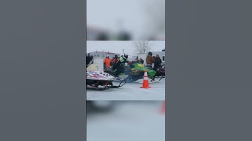 SNOWMOBILE SPEED RUN #speed #radar #sleds #snowmobile #snowmobileracing
