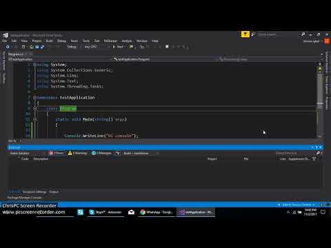 C# Console Application