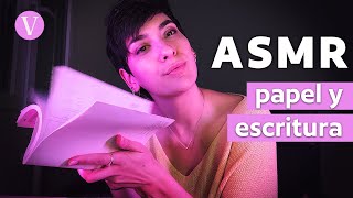 ASMR con PAPEL y ESCRITURA