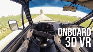 3D POV Onboard | VW T3 Volkswagen Transporter Westfalia 86&#39; | Pov drive VR 180