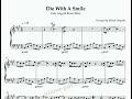 Die With a Smile Piano Sheet