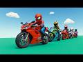 الرجل العنكبوت انقاذ باتمان Spider-Man Rescue batman vs iron man vs venom funny Game GTA 5 superhero