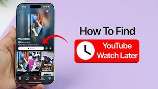How To Find Your Watch Later List On YouTube App? screenshot 2