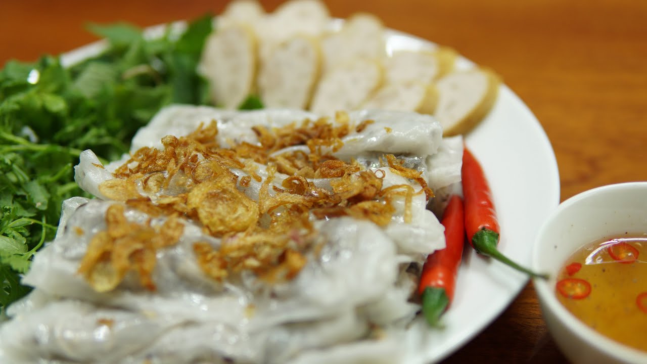 BÁNH CUỐN LÀM TỪ BÁNH TRÁNG | Bánh cuốn phiên bản nhanh gọn, bánh cuốn ...