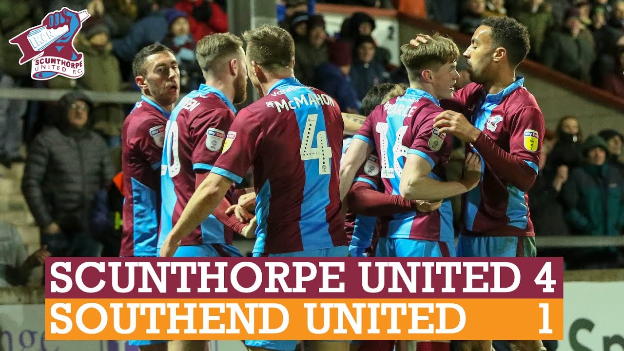 📺 Match Action: 2018-19: Iron 4-1 Southend United
