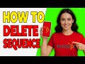 How To Delete Sequences In HubSpot (Delete Guide 2025)