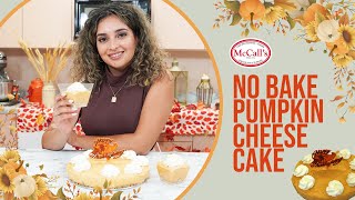 No-Bake Pumpkin Cheesecake