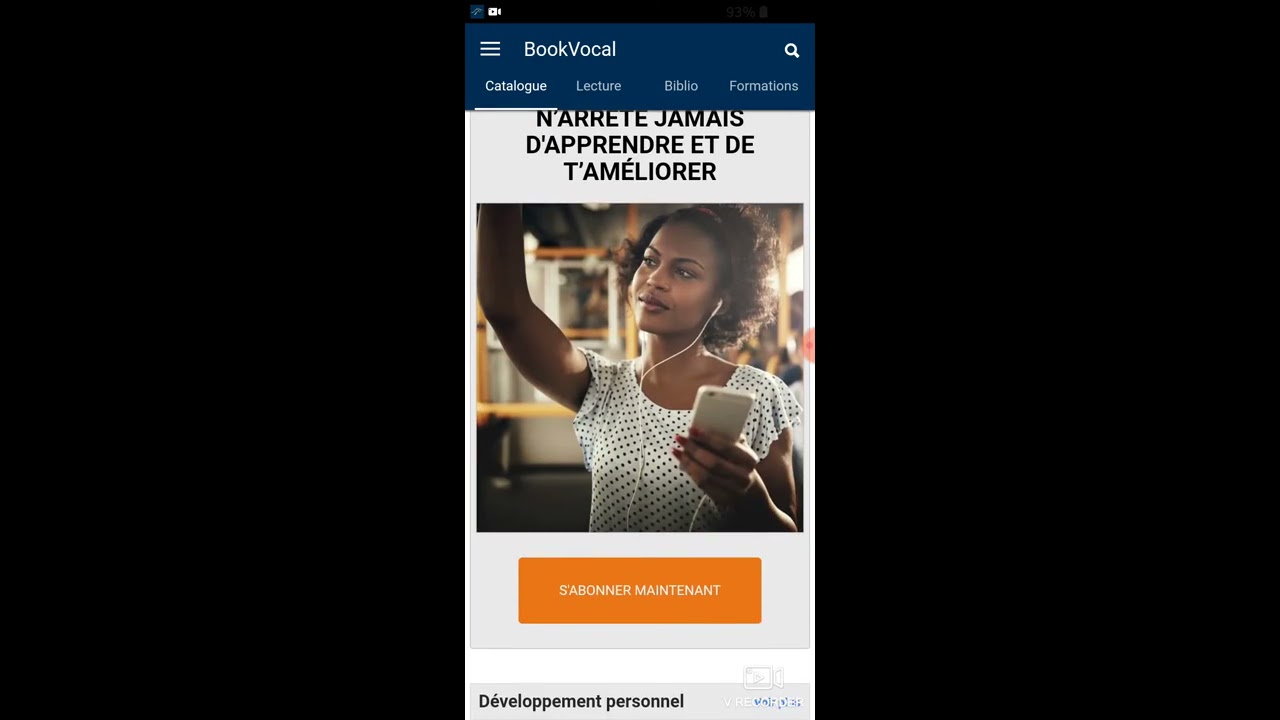 Tutoriel utilisation de l'application BookVocal - Partie 1