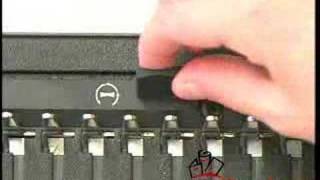 Gbc Pb2600 Electric Plastic Comb Opener Ease Of Use Video