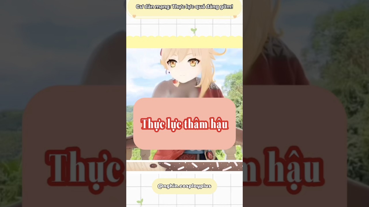 Thực lực thâm hậu #cosplay #cosplayer #yoimiya #short