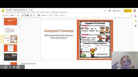 Day #12 - Reading Nonfiction - Google Slides