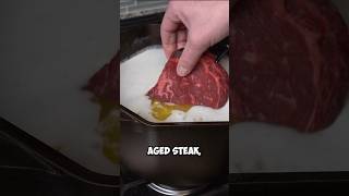 Boiling Steak in Butter 🧈 #shorts