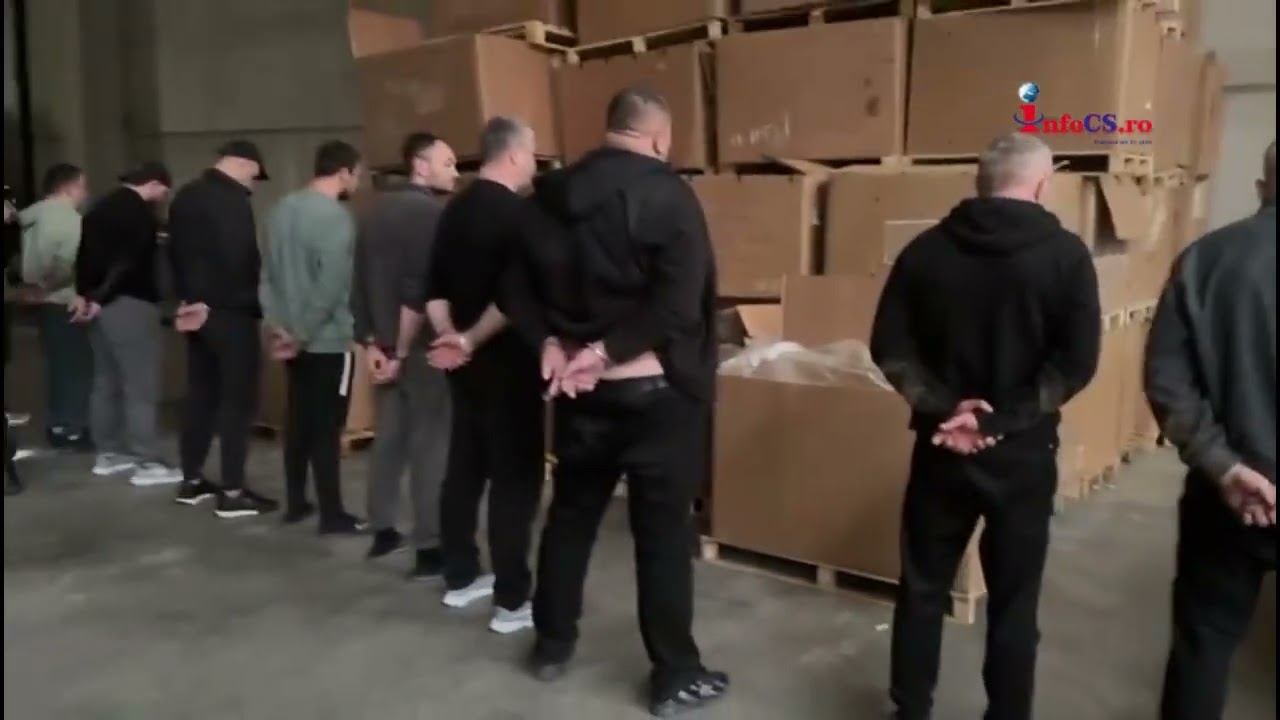 Poliția cărășană și jandarmii în acțiune - Fabică ilegală de țigări, tone de tutun și contrabandă cu