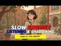 Easy English Story for Beginners Anna at the Library (A1 Level)