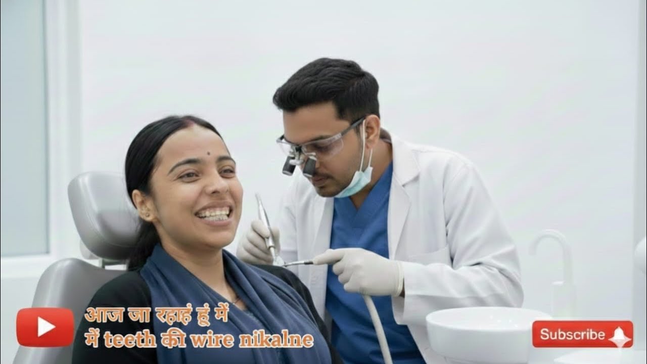     Finally दाँतो की wire निकलवा दी 😍|| Dental care