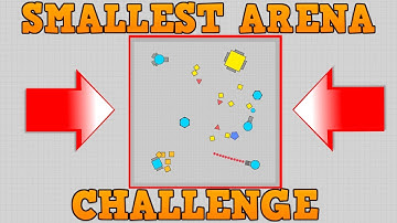 DIEP.IO TAG MODE CHALLENGE!! // Making The Smallest Arena // Short Rant