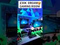 ULTIMATE GAMING SETUP ROOM😍🔥#shorts #gamingsetup #gamingroom #gamingsetuptour