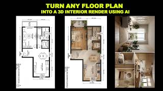 Convert 2D Floor Plan to 3D Room Using AI (Step-by-Step) screenshot 5