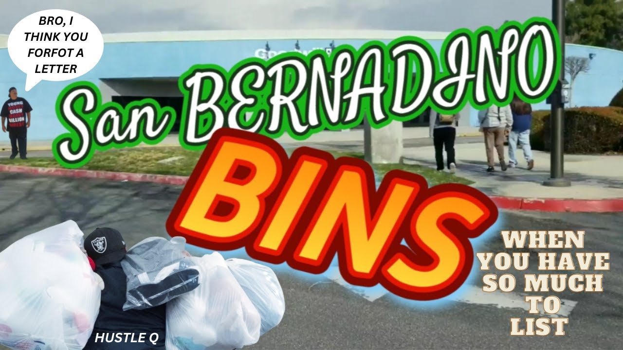 San BERNARDINO BINS!!! Lot's of plush and I finally found a pair. YouTube
