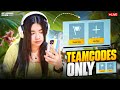 Only teamcodes bgmi live w cutie  facecam bgmilive girlgamer jaishreeram shorts shortsfeed