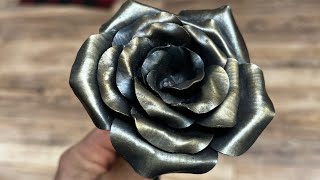 Steel rose