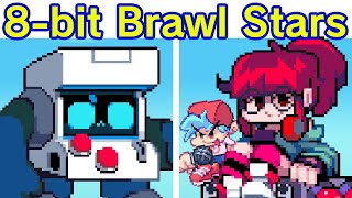 Friday Night Funkin' VS 8-bit from Brawl Stars Week | Mad Virus Attack DEMO (FNF Mod) (Supercell)