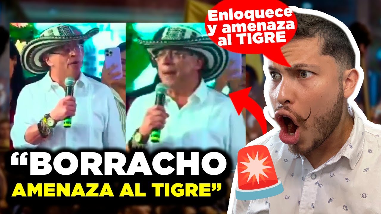 🚨PETRO borracho y DESQUICIADO amenaza con DAR GOLPE de ESTADO