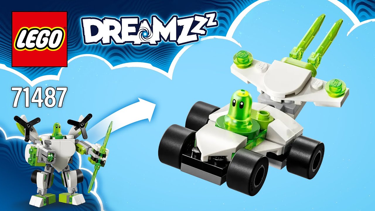 LEGO DREAMZzz Race Car (71487) Alternate Build for Z-Blob's Robot