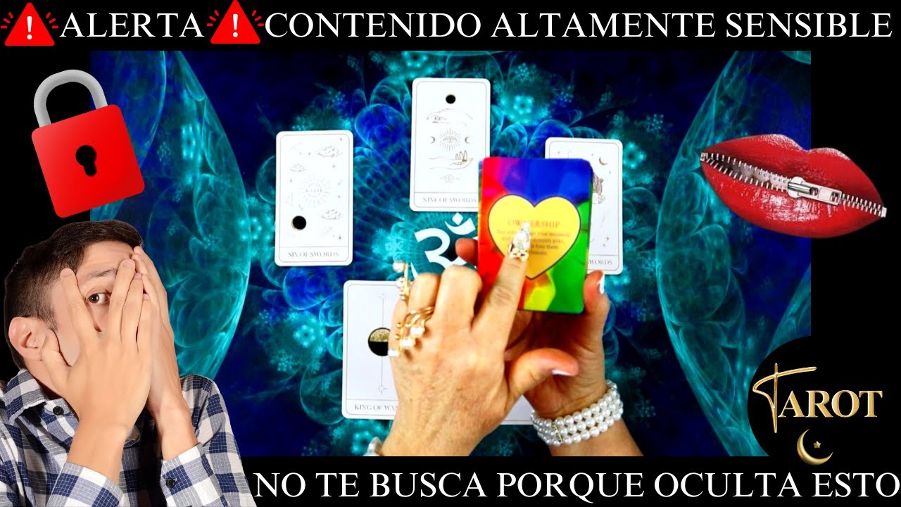 ⚠️CONTENIDO ALTAMENTE SENSIBLE‼️⚠️ ESTE ES EL SECRETO POR EL CUAL NO TE HA BUSCADO‼️❤️TAROT ❤️AMOR❤️