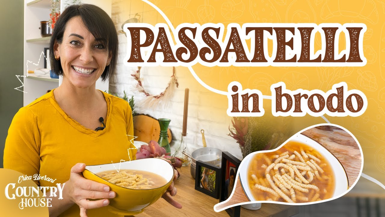 Passatelli in brodo | Erica Liverani - YouTube