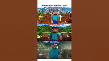Which Remake Would You Watch Minecraft Movie Animated Remake Comparison Minecraft Animation 