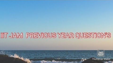 iit jam  mathematics 2017 solve questions with concept lecture 3