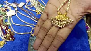 ৩০০০ টাকার নেকলেস  / unique design light weight necklace collection gold viral jewellery