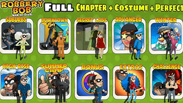 Robbery Bob Full : Use All Costume - Ten Super Thieves - Perfect
