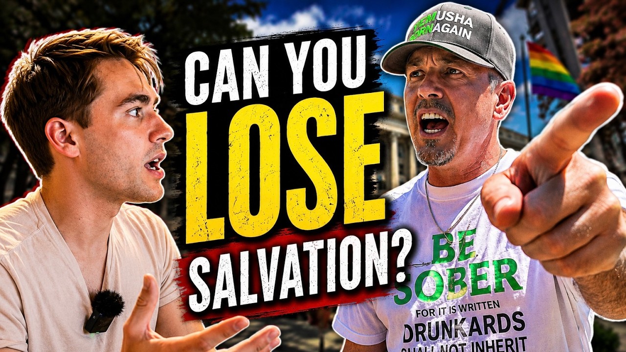 Can a Christian Lose Their Salvation? Heated Street Debate