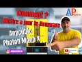 Anycubic Photon Mono X : Mise a jour du firmware