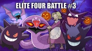 Elite Four Battle #3 (AGATHA) Halloween Special - Pokemon Battle Revolution (1080p 60fps)