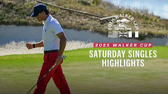 2025 Walker Cup Extended Highlights: Saturday Singles at Cypress Point