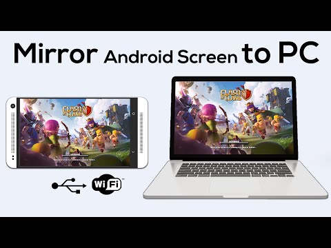 How To Mirror Your Android Screen Pc No Root Wifi Usb
