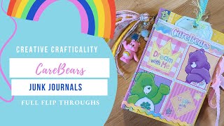 Full CareBear Junk Journals Full Flip Throughs News