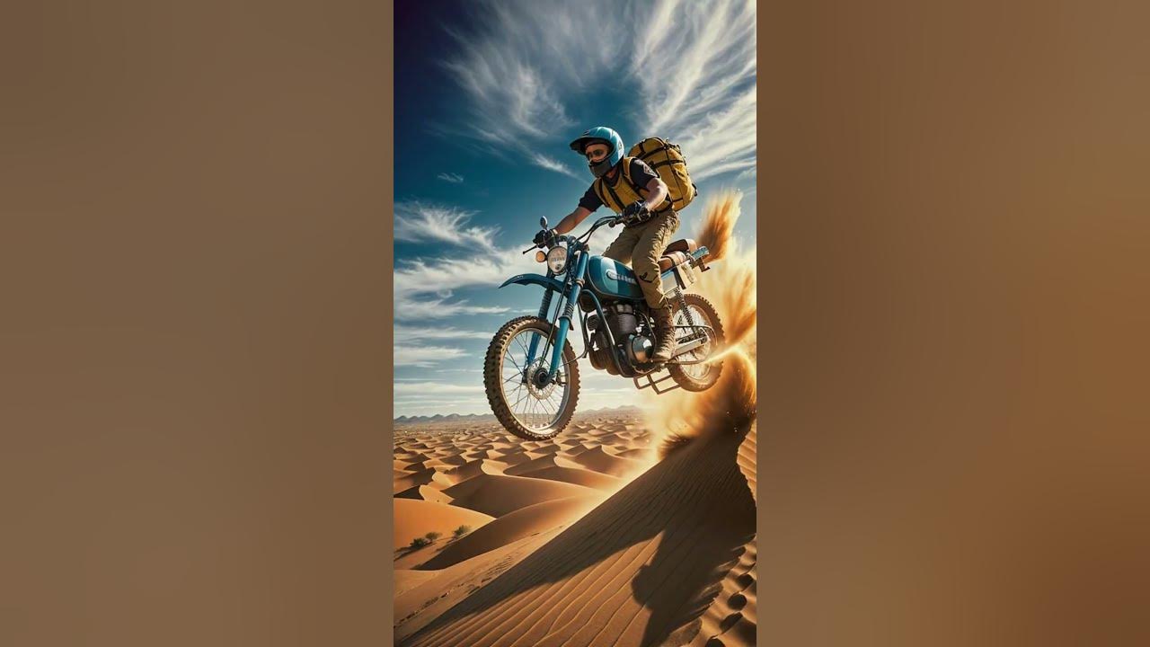Riding the Dunes #ai #aiart #suno #desertadventure #dirtbike #motocross #sunsetride #gptchat Riding the Dunes #ai #aiart #suno #desertadventure #dirtbike #motocross #sunsetride #gptchat