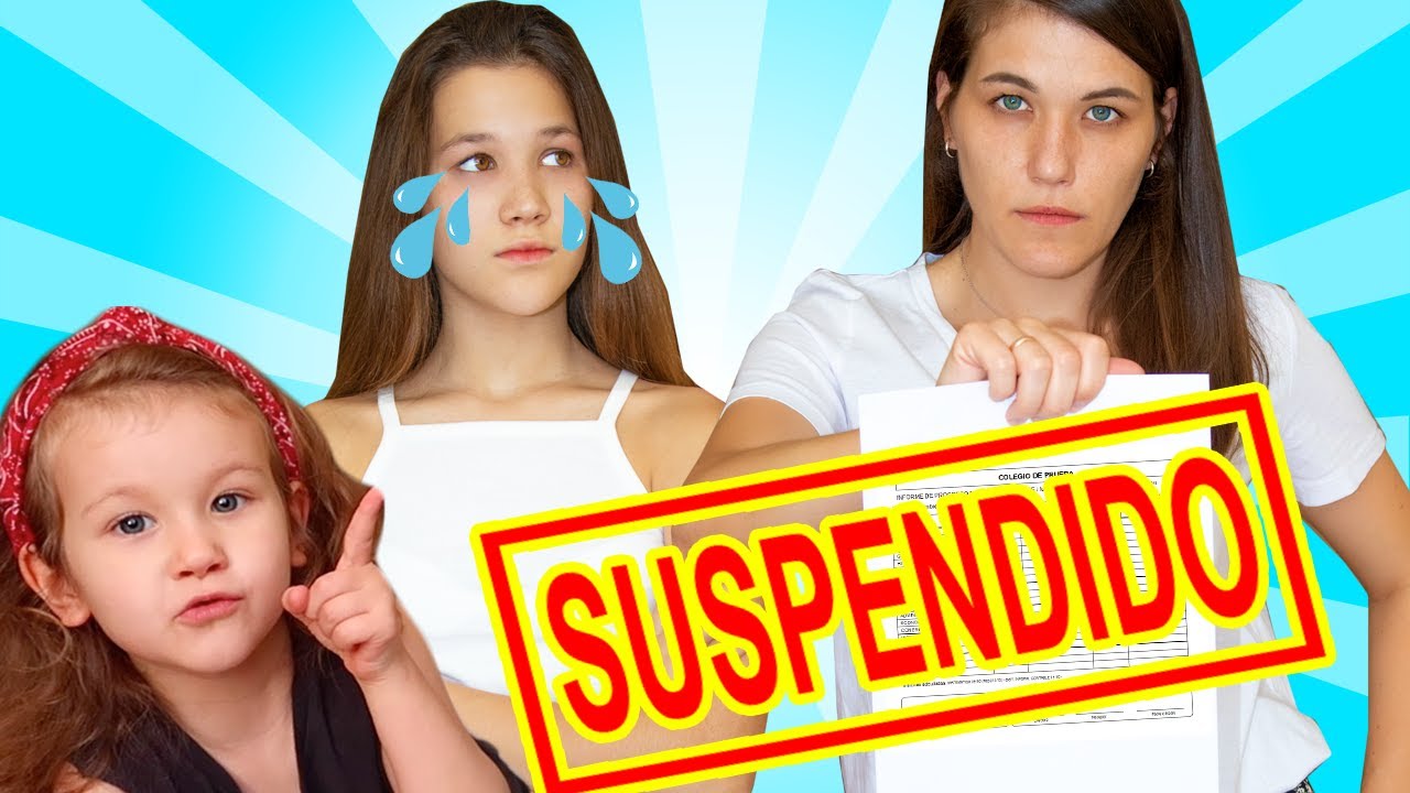 DANIELA GOLUBEVA REPITE CURSO 😠REACCIONAMOS A LAS NOTAS DEL INSTITUTO DE NUESTRA HIJA ADOLESCENTE