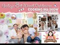 Gabzy's  8th Month Celebration and Cooking Ina Show Behind the Scenes