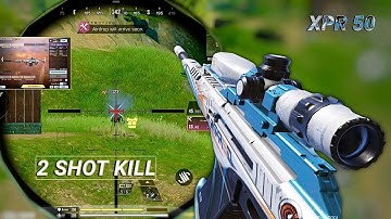 THE 2- SHOT XPR 50 GUNSMITH INSANE!! | BEST XPR 50 GUNSMITH CODM BR | CODM BR GAMEPLAY 