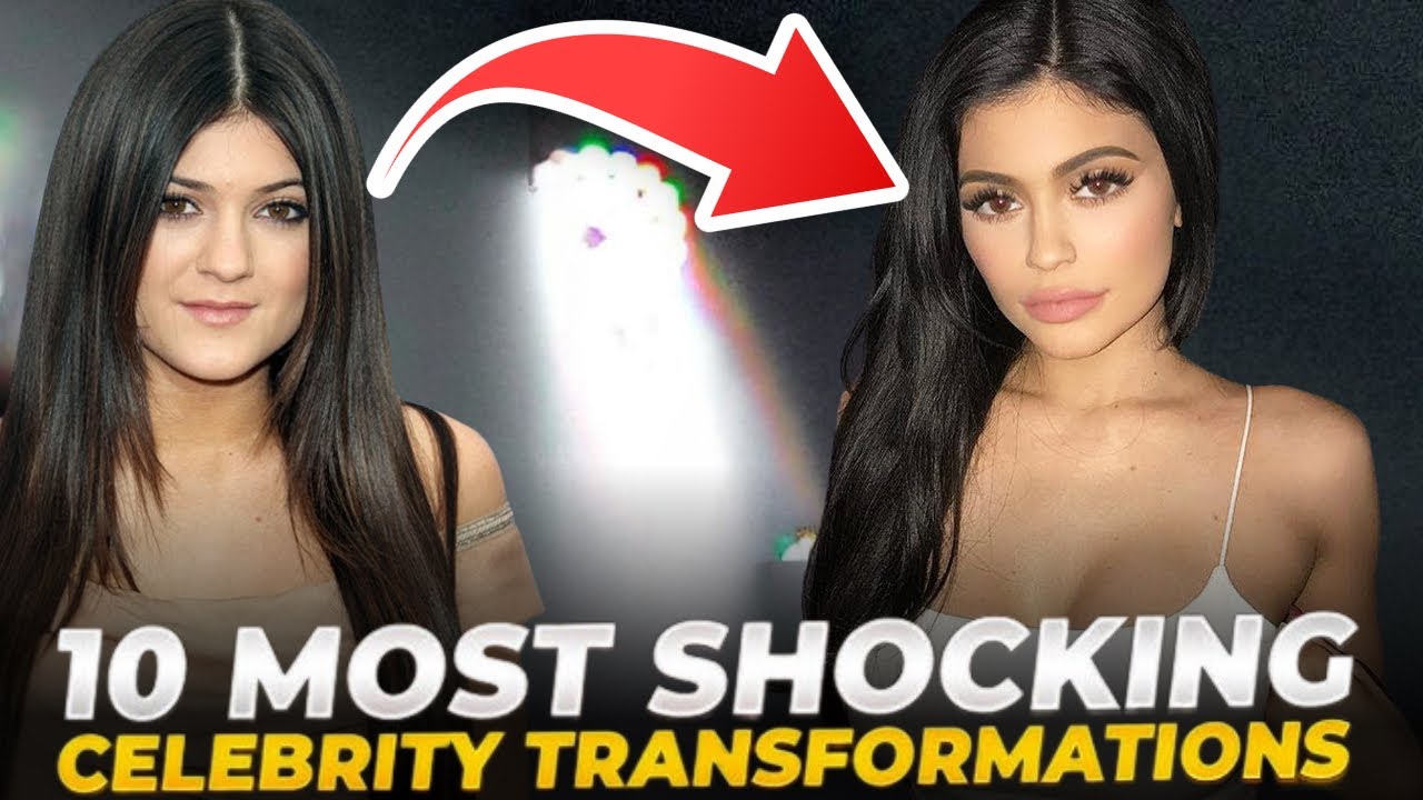 Top 10 Most Shocking Celebs Transformations Before and After YouTube