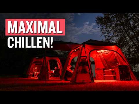 The Ultimate Basecamp for Carp Anglers! Trakker Gazebo Pro XL, XXL & Bivvy Storage System